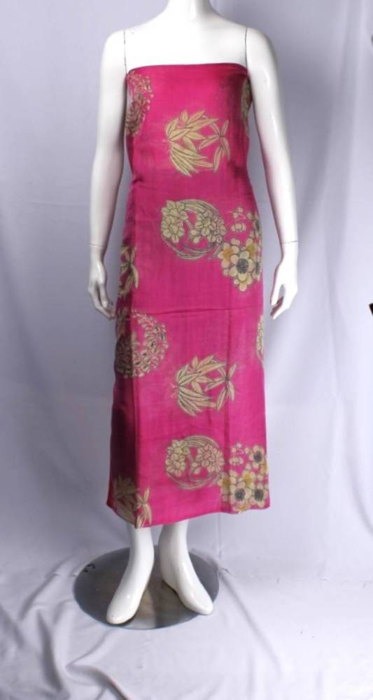 Alice & Lily 70% SILK full length sarong orient pink STYLE : SC/ORNT/PNK
